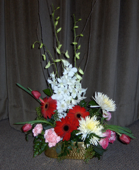 Flowers from Andy & Dana Deinard, Joe & Katie Schroeder