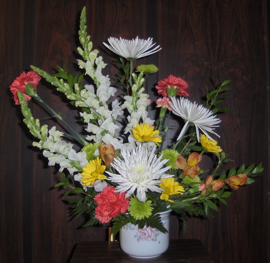 Flowers from Turner Youth