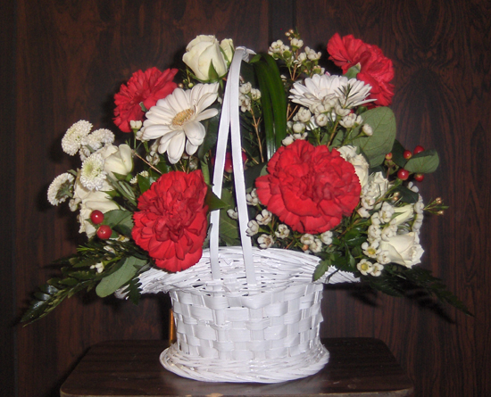 Flowers from Terry, Rene and Levi, Jim & Betty