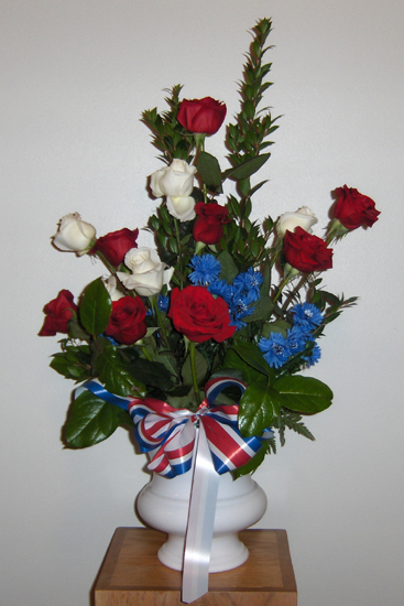 Flowers from Terry, Tammy, Anne Jo, and Angie and Families