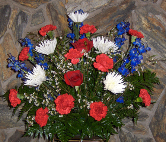Flowers from Katie, Daniel & John Gillaspie