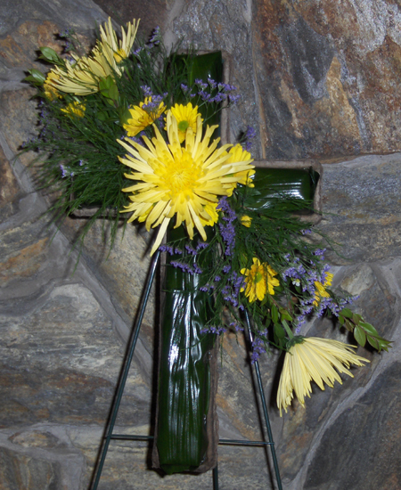 Flowers from Ft. Pierre Livestock Auction - Dennis, Willie, Bryan, Sheri, Alisa, Jimmy, Chad and all the crew