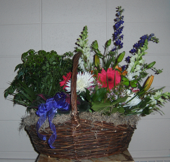 Flowers from Diane & Morris Evans
