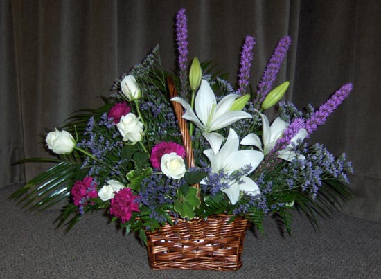 Flowers from Jerry & Lu, Paulette and Chad, Carrie and Dustin