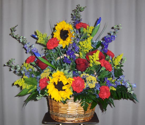 Flowers from Bob and Family