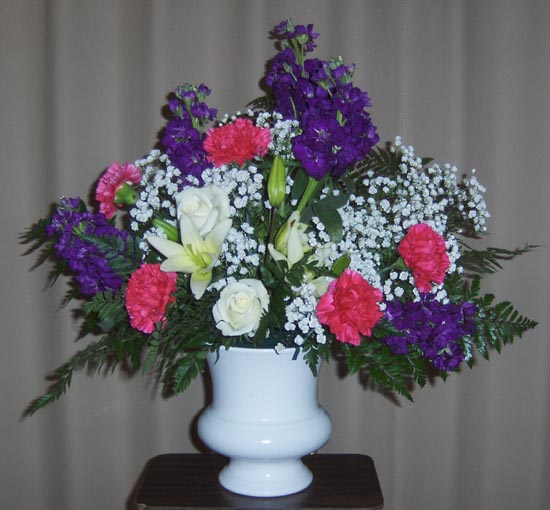 Flowers from Amanda Coverdale Smith, Dennis Scott and Merna Scott
