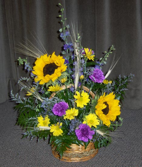 Flowers from Bill & Kenda Huber and Family