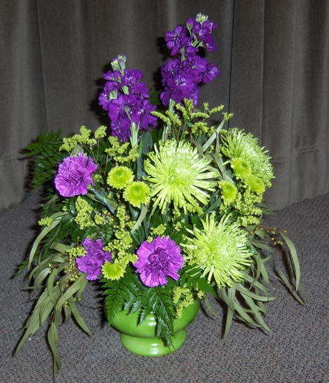 Flowers from Peggy & Charles Staben, Sandra & Robert Harrowa