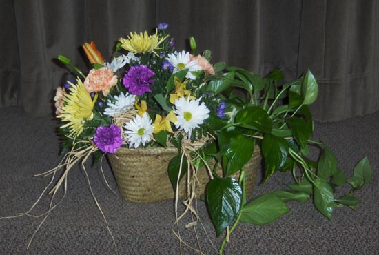 Flowers from Vern & Carrol, Mark & Karen, Mary Kay & Judy Foland