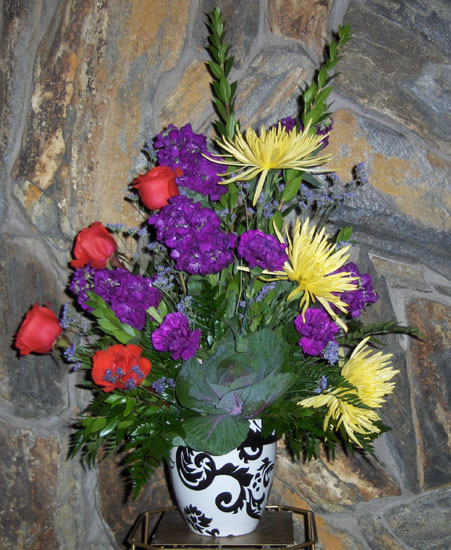 Flowers from Rocky & Pam Hapney