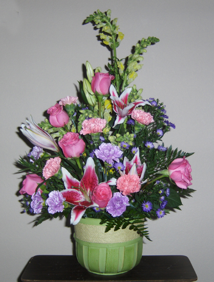 Flowers from Family at CRGT