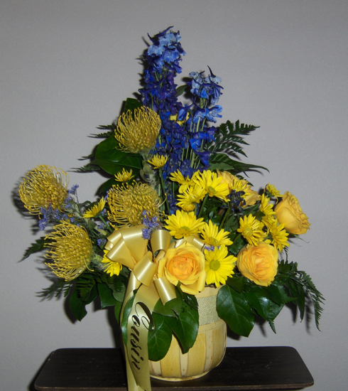 Flowers from Vern & Carrol and Kay Foland