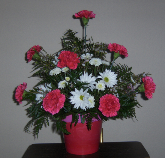 Flowers from Donna M., Mariann, Donna R. and Becky