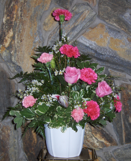 Flowers from Margaret & Jerry Nelson Family