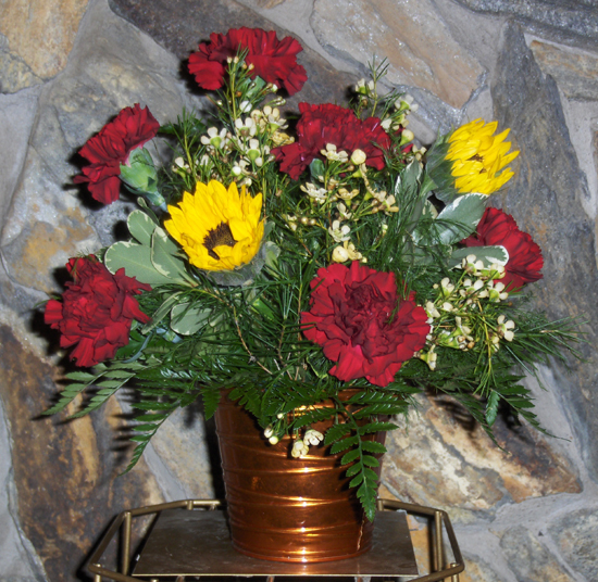 Flowers from Quilting Friends