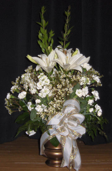 Flowers from Judy (Kennedy) Goldhammer & Paul Goldhammer