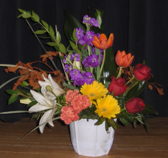 Flowers from Philip Livestock Auction