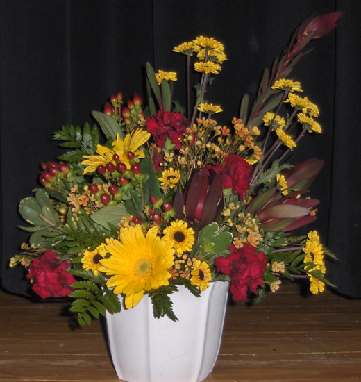 Flowers from Dave Hauk