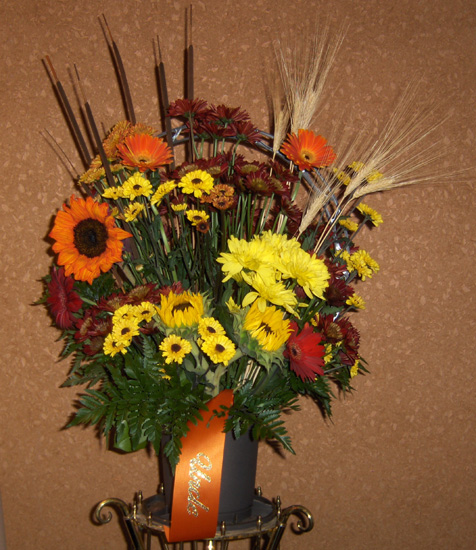 Flowers from "Uncle"