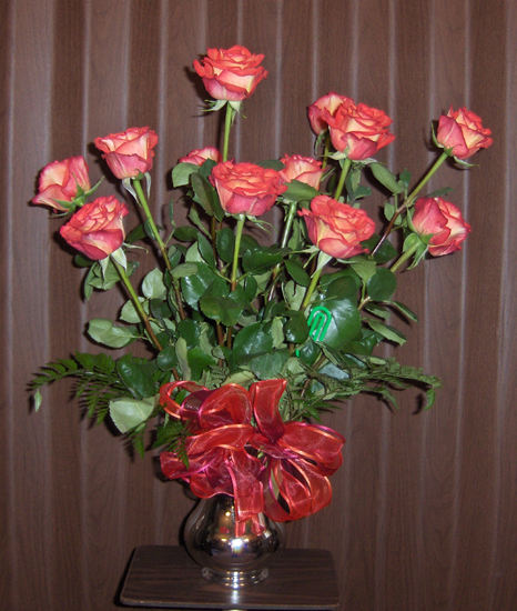 Flowers from Lyle O'Rourke, Boyce & Kathy Kennedy, Megan and Joe