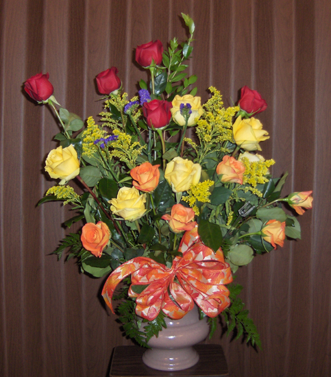 Flowers from Doug & Justine Estes - EconoLodge Motel, Super 8, Days Inn, and Wall Motel Staff and Employees