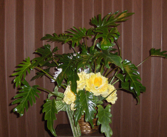 Flowers from Wall School Board, School Administration, Staff and Employees