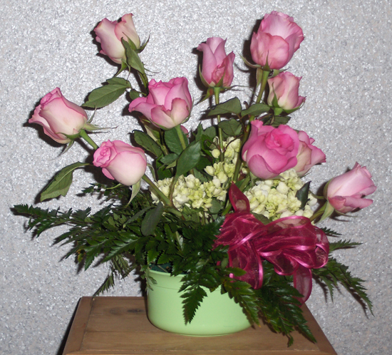 Flowers from The St. Patrick's High School Youth Group