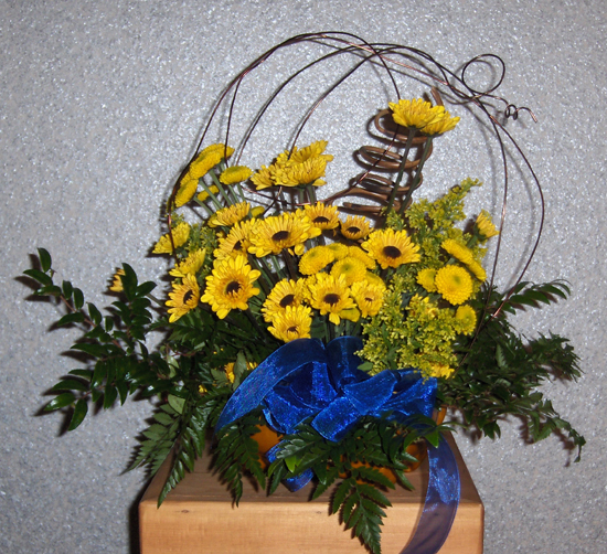Flowers from Terri Harris and Boys