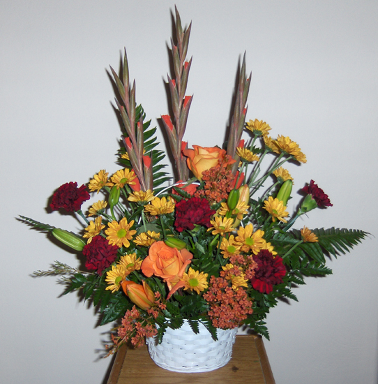 Flowers from Owen, Bonnie, Kassidy, and Kwincy Ferguson