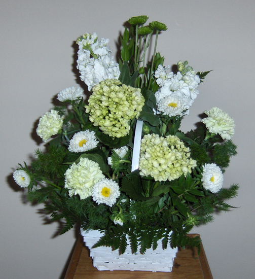 Flowers from Kadoka School District Staff and Administration