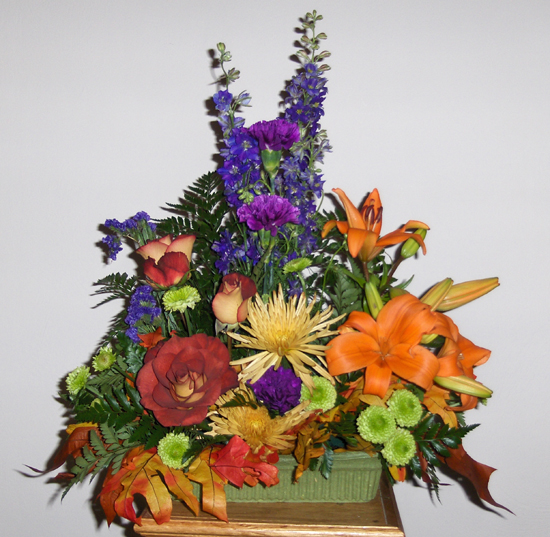 Flowers from Don & Debbie Carley, Jerry & Audrey Carley