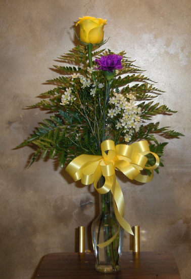 Flowers from Silverleaf Staff and Residents