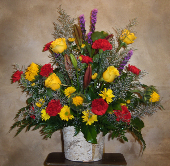 Flowers from Dick & Gene, Connie, Debbie and Families