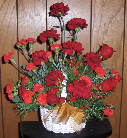 Flowers from Mark, Kim, Val & Sam