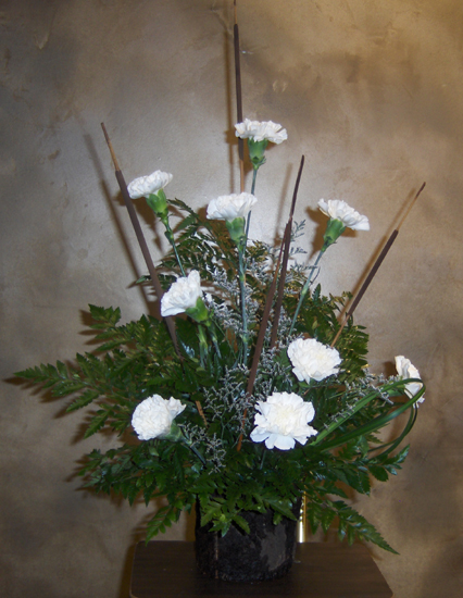 Flowers from Mary Jane and Viviann and Family, Bill & Families, Winny & Family, Gus & Family
