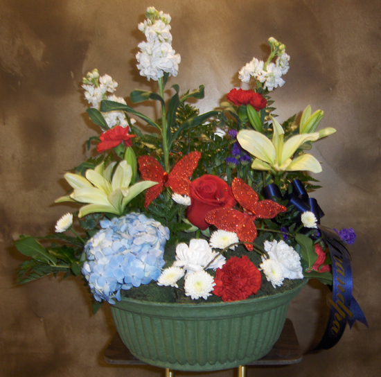 Flowers from Great Grandpa