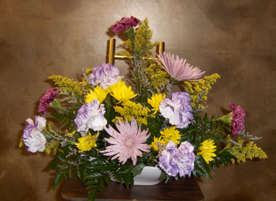 Flowers from Jones County Faculty and Staff