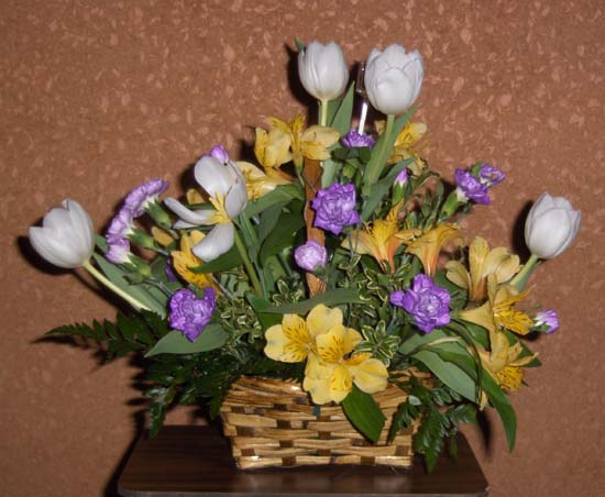 Flowers from Stephanie and Jim Taylor