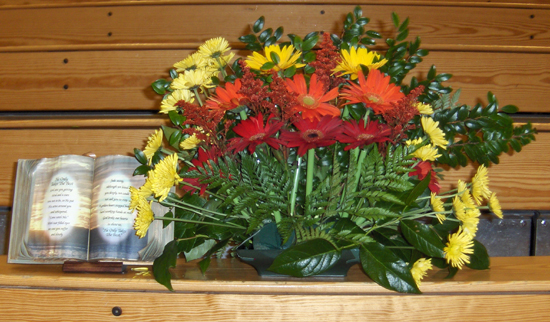 Flowers from Al & Caroline Kent, Tom & Lisa Hebgen, Dan & Carla Schemak