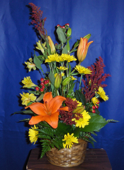 Flowers from Marlin & Pat Main, Jeff & Holly Main