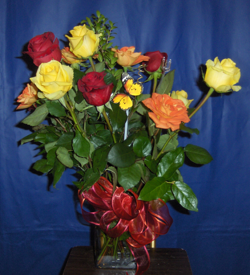 Flowers from Dustin & Carrie Lurz and Family