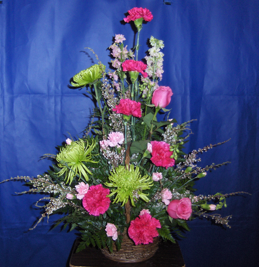Flowers from Kent, Steph, Quincy, Natasha, Tiana & Katrina