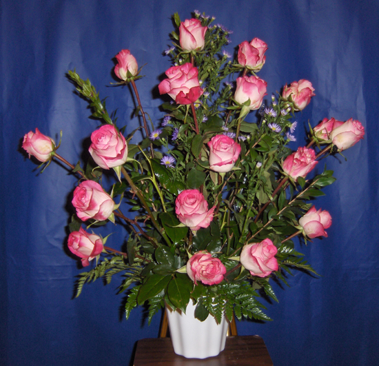 Flowers from Barb & Duane Harms, Cindy & Jeff Harms and Jason Harms