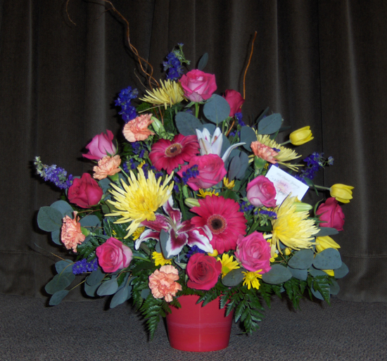 Flowers from Scotchman Employees 