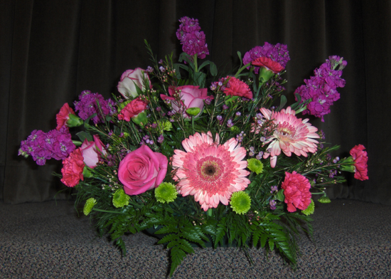 Flowers from Marty, Debbie, Brandi, Keri, Halli, and Jack