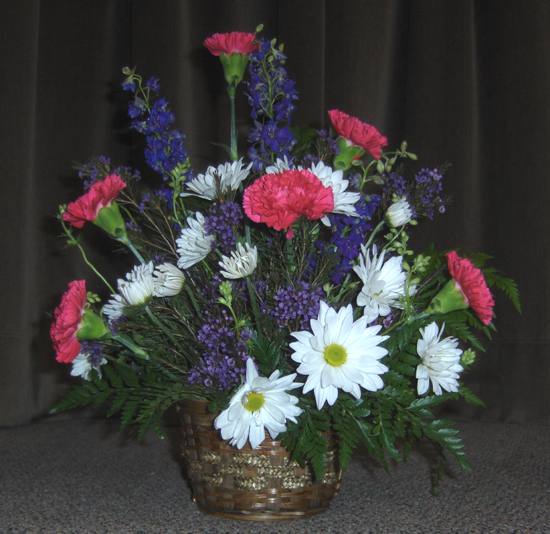 Flowers from Dietary Department, Philip Health Services