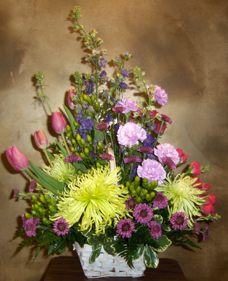 Flowers from Ty, Tokie, Crystal, and Jeannine Anderson