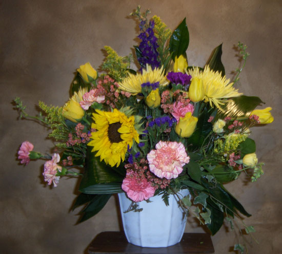 Flowers from Tadd, Laura & Bruce, Vance & Anissa, Jacob & Melissa, Patrick &  Amanda, Mikal & Rian, and Ian