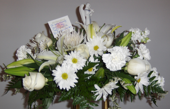Flowers from Daryl & Petey, Terry & Florence, Bill & Deanna & Families