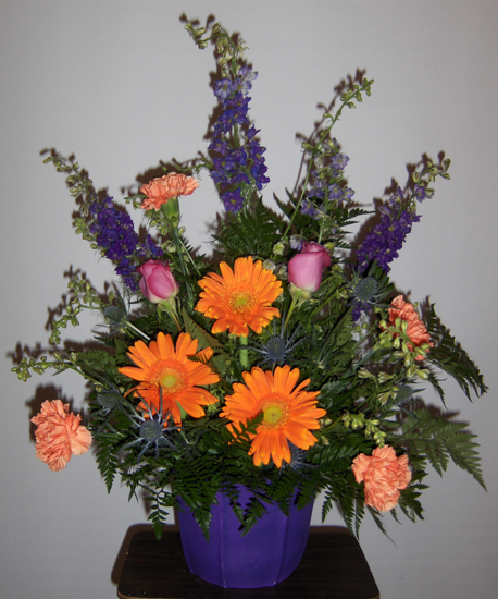 Flowers from Adam & Michelle Garner